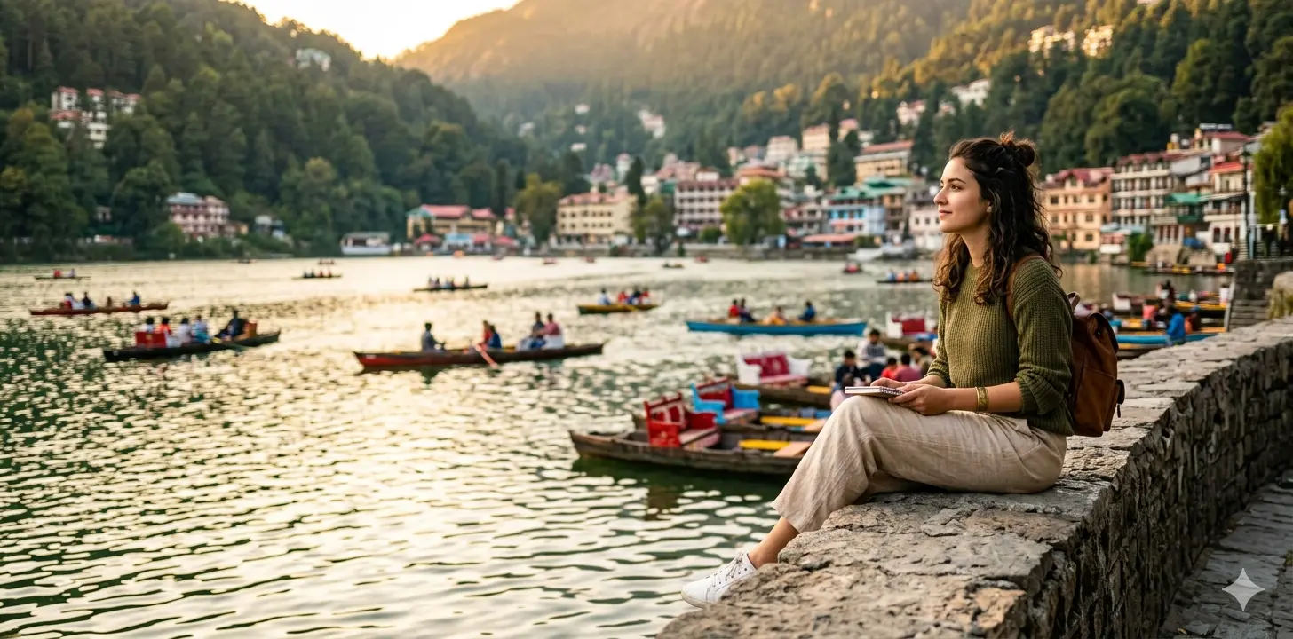 Nainital Cinematic Travel Portrait Prompt