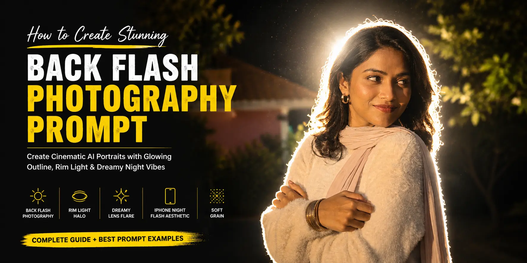 Back Flash Photography Prompt